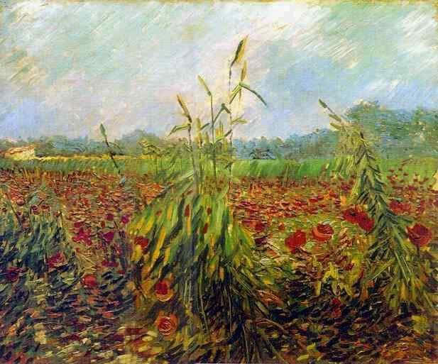 Vincent van Gogh Green Ears of Wheat